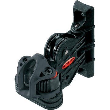 Ronstan RF5 Swivel Cleat & Base, 2-8mm Rope, 150kg MWL