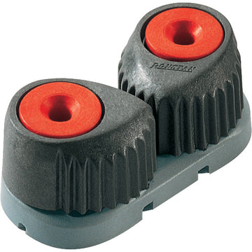Ronstan RF5001 T-Cleat Cam Cleat - Small, Red/Grey, 2-8mm Rope