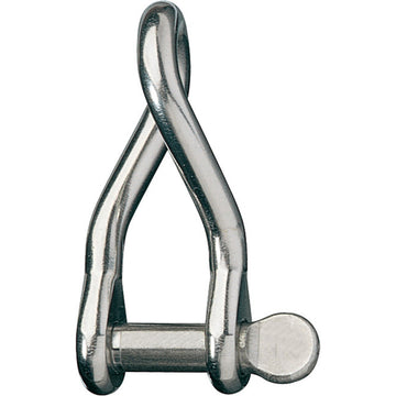 Ronstan RF628 Twisted Shackle, 3/16" Pin, Grade 316 Stainless Steel