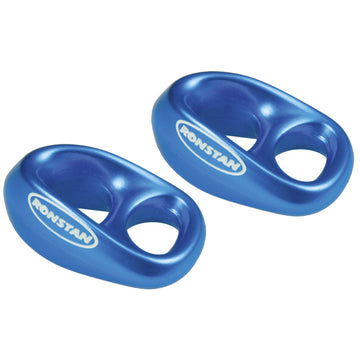 Ronstan RF8080BLU-2 Shock - 3/16" Line - 1/4" Webbing - Blue - Pair