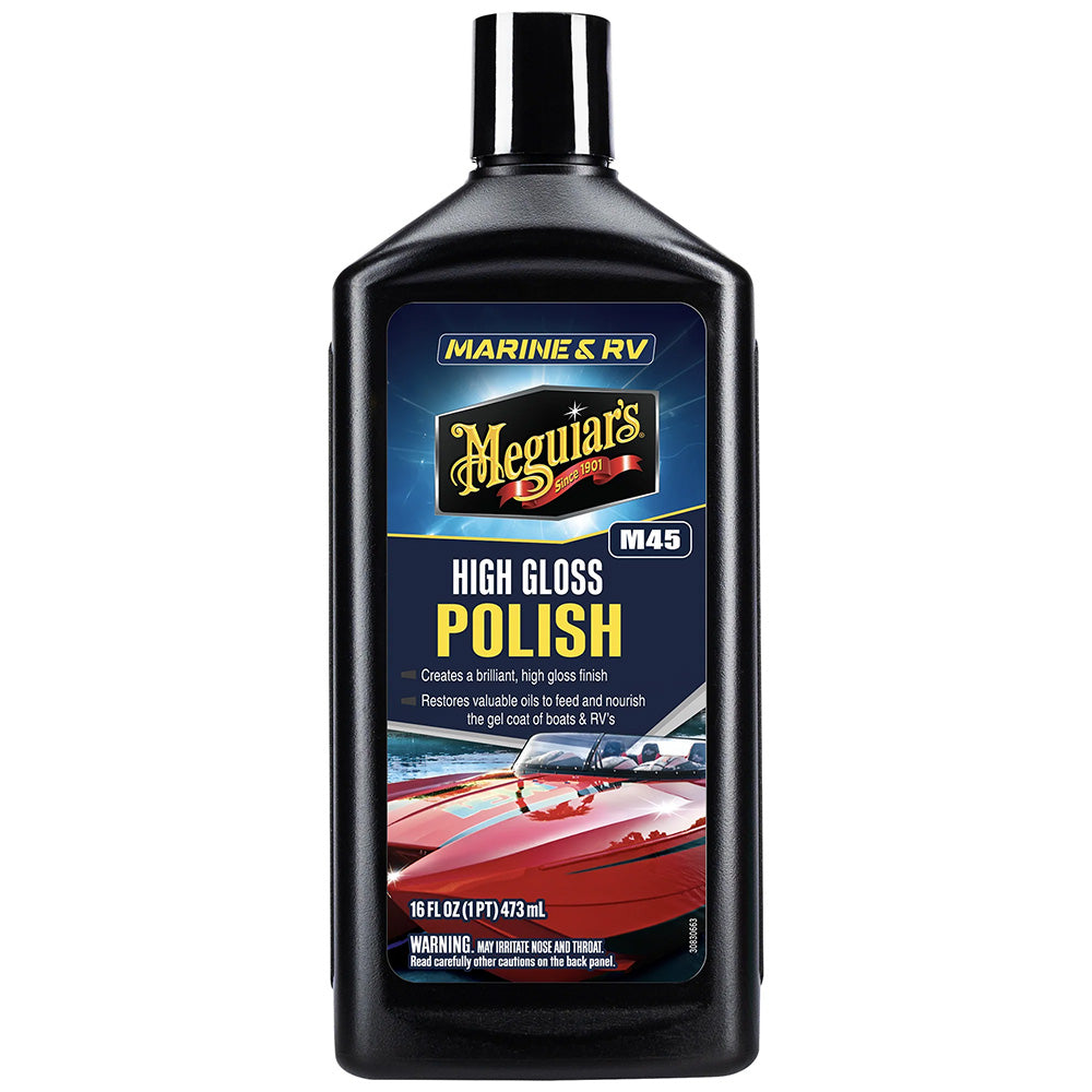Meguiar's No. 45 Boat/RV Polish & Gloss Enhancer, 16oz