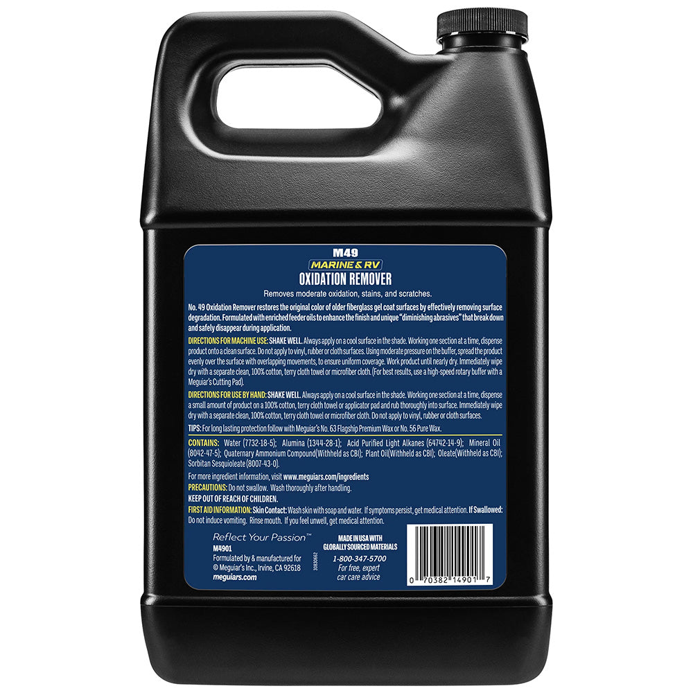 Meguiar's Marine/RV Heavy Duty Oxidation Remover, 1 Gallon