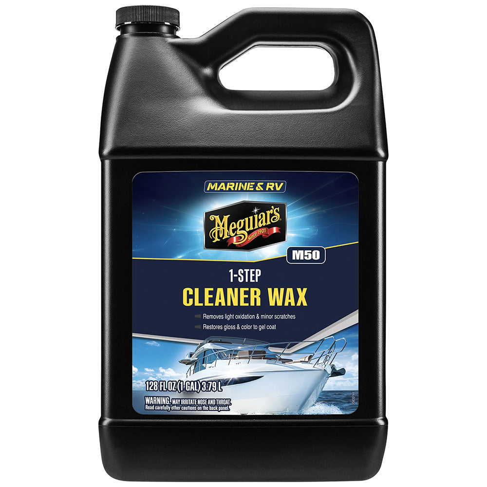 Meguiar's Marine/RV Cleaner Wax, Liquid, 1 Gallon, VOC Compliant