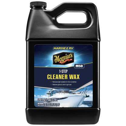 Meguiar's Marine/RV Cleaner Wax, Liquid, 1 Gallon, VOC Compliant