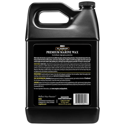 Meguiar's Flagship Premium Marine Cleaner/Wax, 1 Gallon