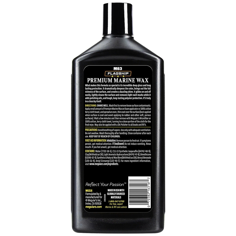 Meguiar's Flagship Premium Marine Wax, 16 oz. Liquid