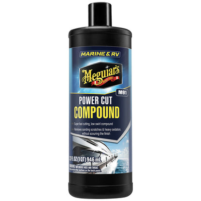 Meguiar's Marine/RV Professional Grade Power Cut Compound, 32 oz.