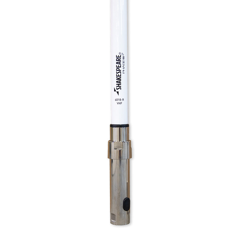 Shakespeare 6018-R Phase III VHF Antenna - 17&prime; 6&Prime; (5.3M) VHF Marine Band 9dB Gain