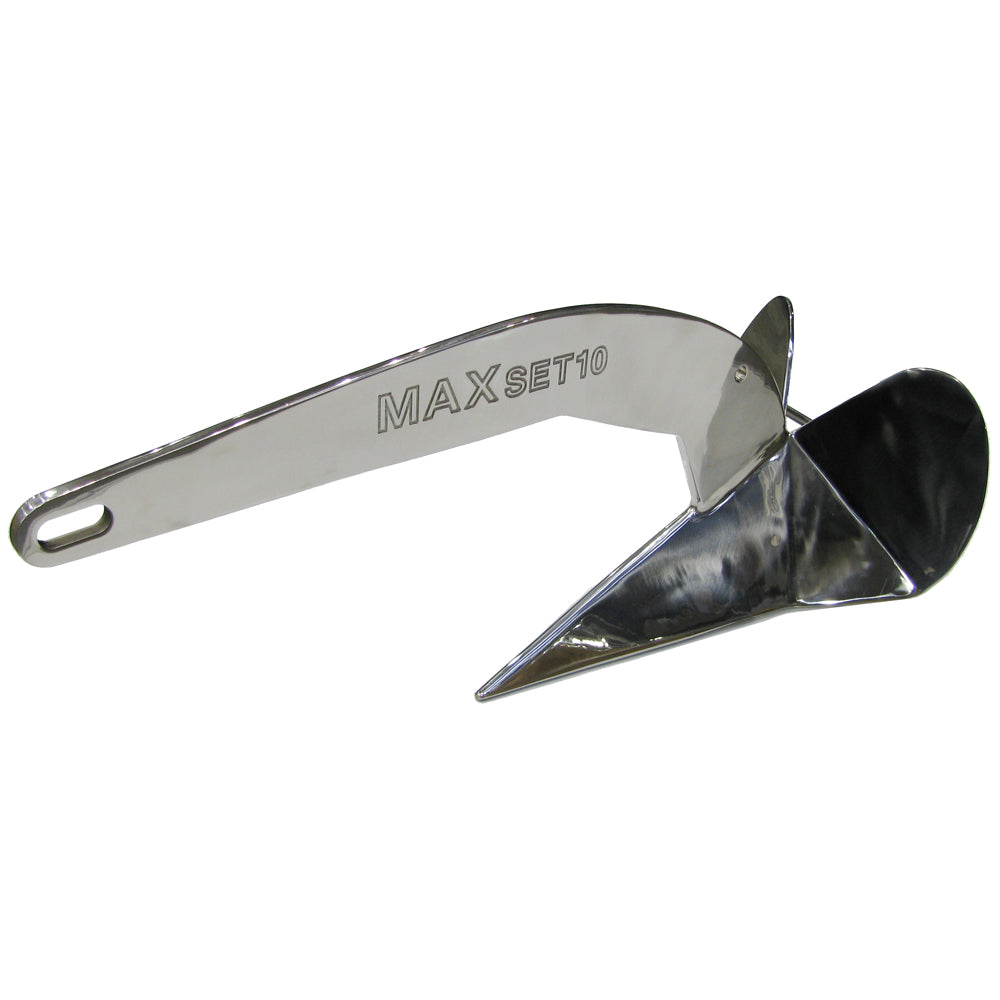 Maxwell MAXSET Stainless Steel Anchor, 22 lbs