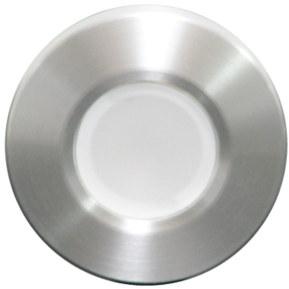 Lumitec Orbit Spectrum Flush Mount Down Light, Brushed, Dimmable White/Red/Blue
