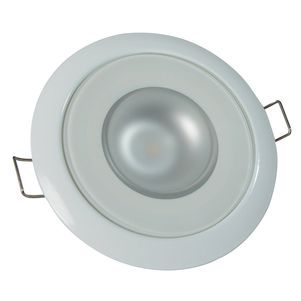 Lumitec 113127 Mirage RGBW Down Light, 10-30V, 333 Lumens, White Housing
