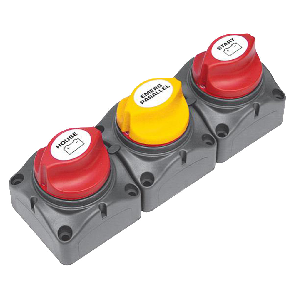 BEP Marine 715-H Battery Distribution Cluster - Horizontal - Single Engine