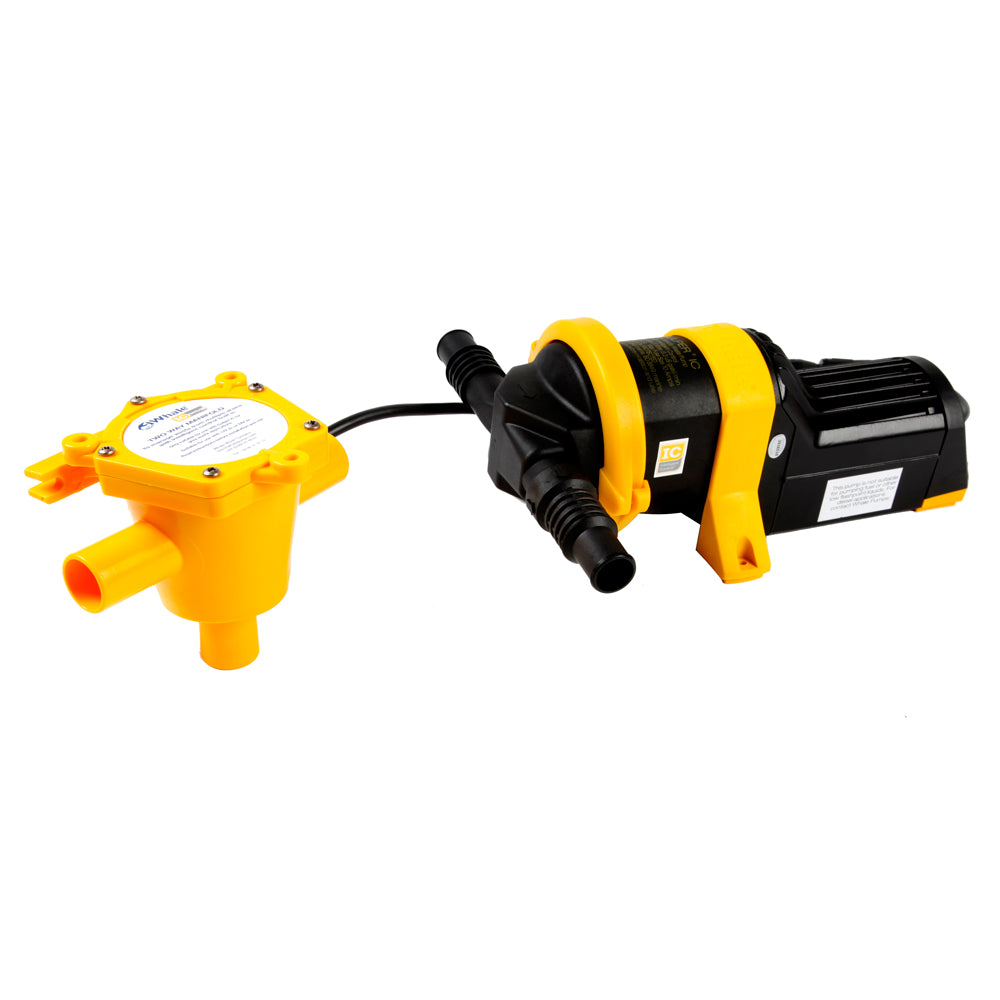 Whale Marine WM8284 Intelligent Control (IC) Waste Pump, 12V, 5 GPM