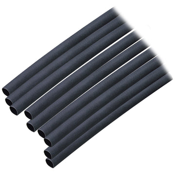 Ancor Adhesive Lined Heat Shrink Tubing, 3/16" x 12" 10-Pack, UL 224 Certified
