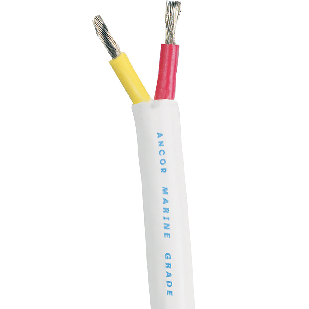Ancor Safety Duplex Cable, 16/2 AWG, Red/Yellow, 250' – Marine Grade