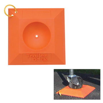 Safe-T-Alert Heavy Duty Trailer Dock/Jack Stand Pad - Lifetime Warranty
