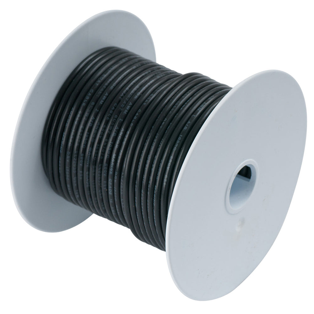 Ancor Marine Grade 4 AWG Tinned Copper Battery Cable, 250' Black