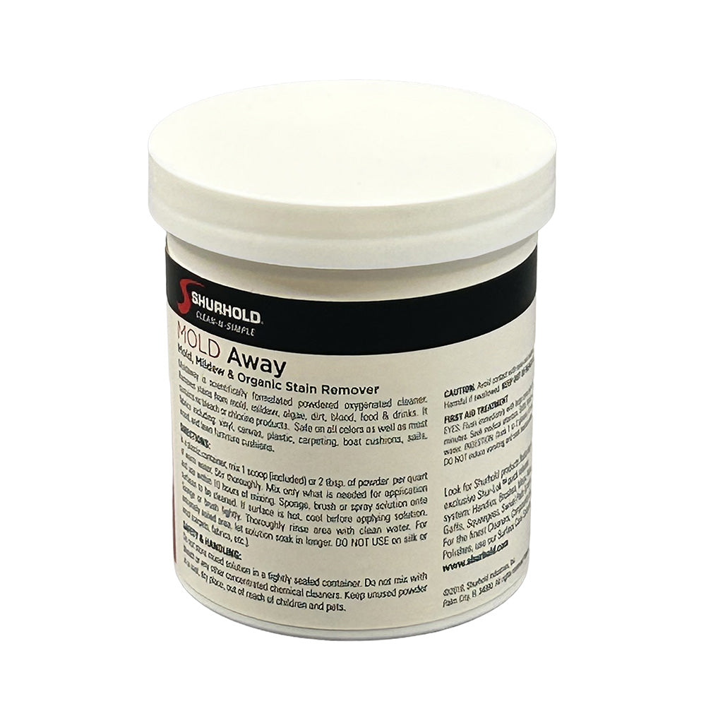 Shurhold Moldaway Oxygenated Mildew and Moisture Cleaner, 12 oz. Jar, YBP-0801