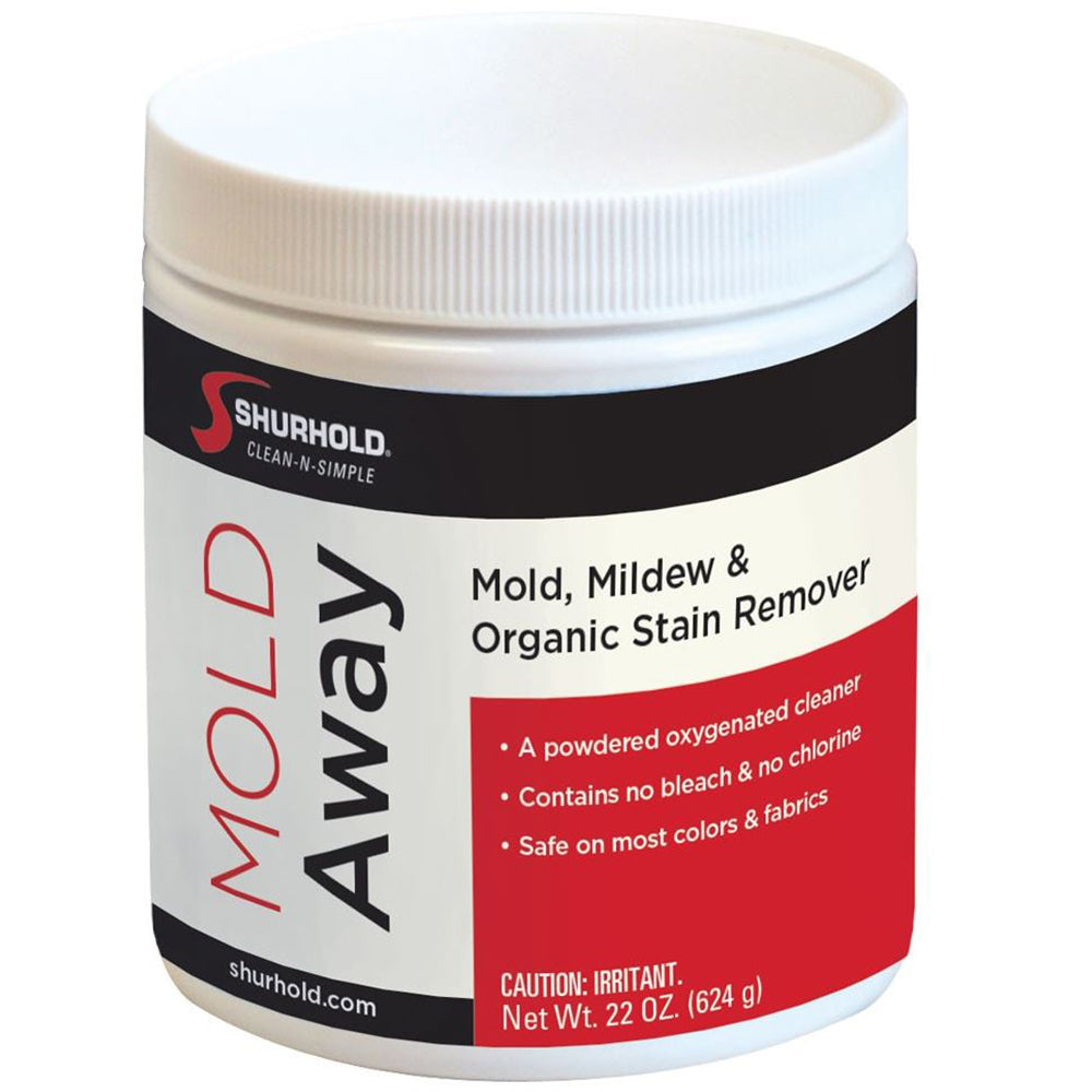 Shurhold Moldaway Oxygenated Mildew and Moisture Cleaner, 12 oz. Jar, YBP-0801