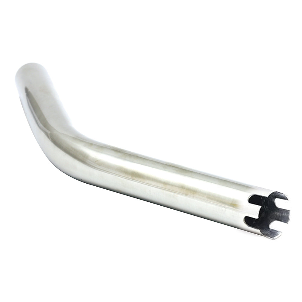 Tigress Replacement Outrigger Tube, 1-1/8" ID Cut Base, Stainless Steel