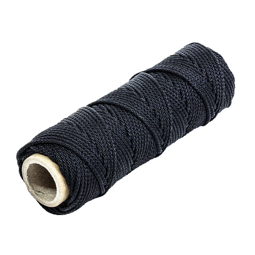 Tigress 100' 300lb Black Nylon Braid Outrigger Line