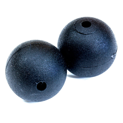 Tigress Black Plastic Outrigger Stops, 1-1/4 in., Pair