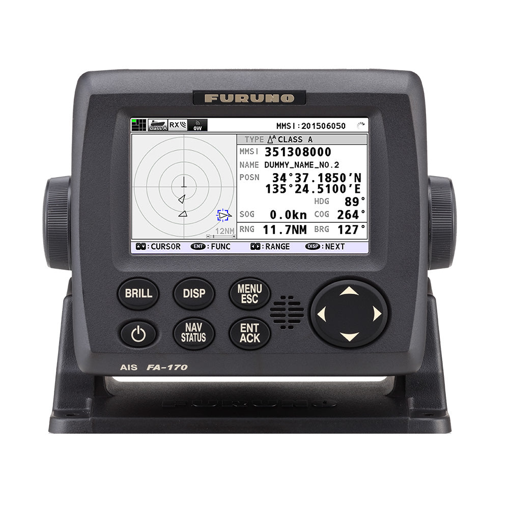 Furuno FA-1702 AIS Class A Display Unit, 4.3" Color LCD