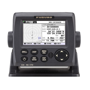 Furuno FA-1702 AIS Class A Display Unit, 4.3" Color LCD