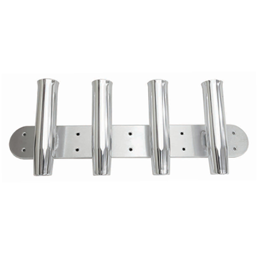 Tigress 4 Rod Aluminum Transom Mount Rod Holder, 28 Inch