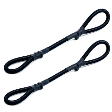 Tigress T-Top Rod Safety Straps, Black Pair