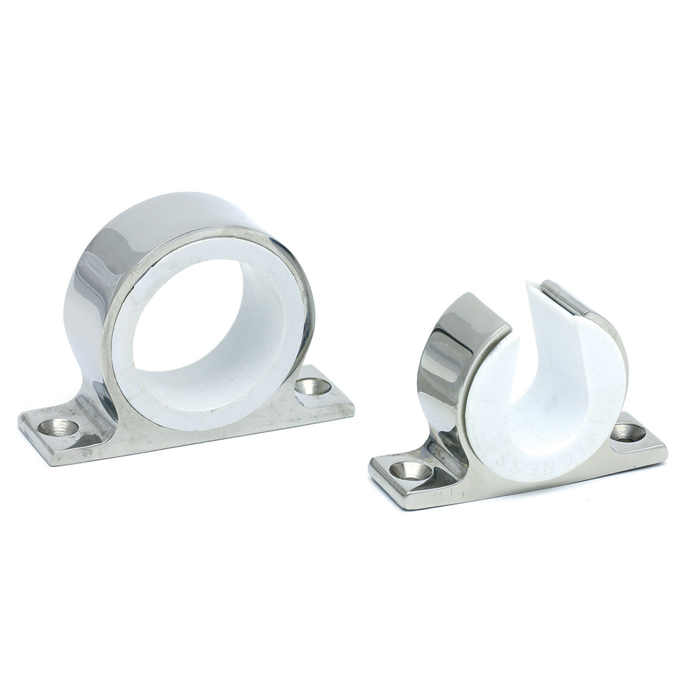Tigress Premium Polished 316 Stainless Steel Rod Hanger, 1.55" Closed End