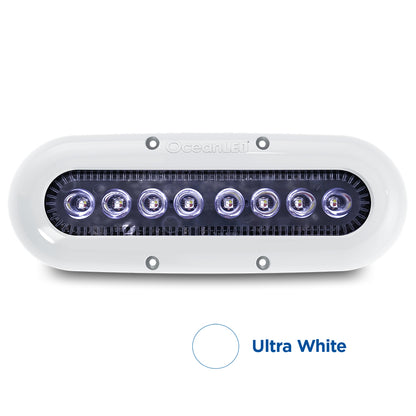 OceanLED 012304W X-Series X8 LED Light, White LEDs, 2300 Lumens, 60 Deg Beam