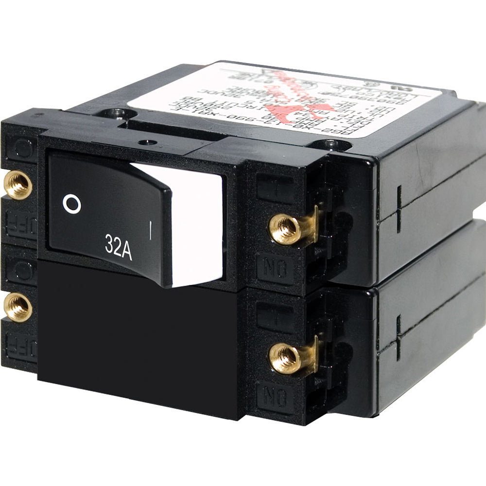 Blue Sea Systems 7575 A-Series 32A Raised Rocker Circuit Breaker