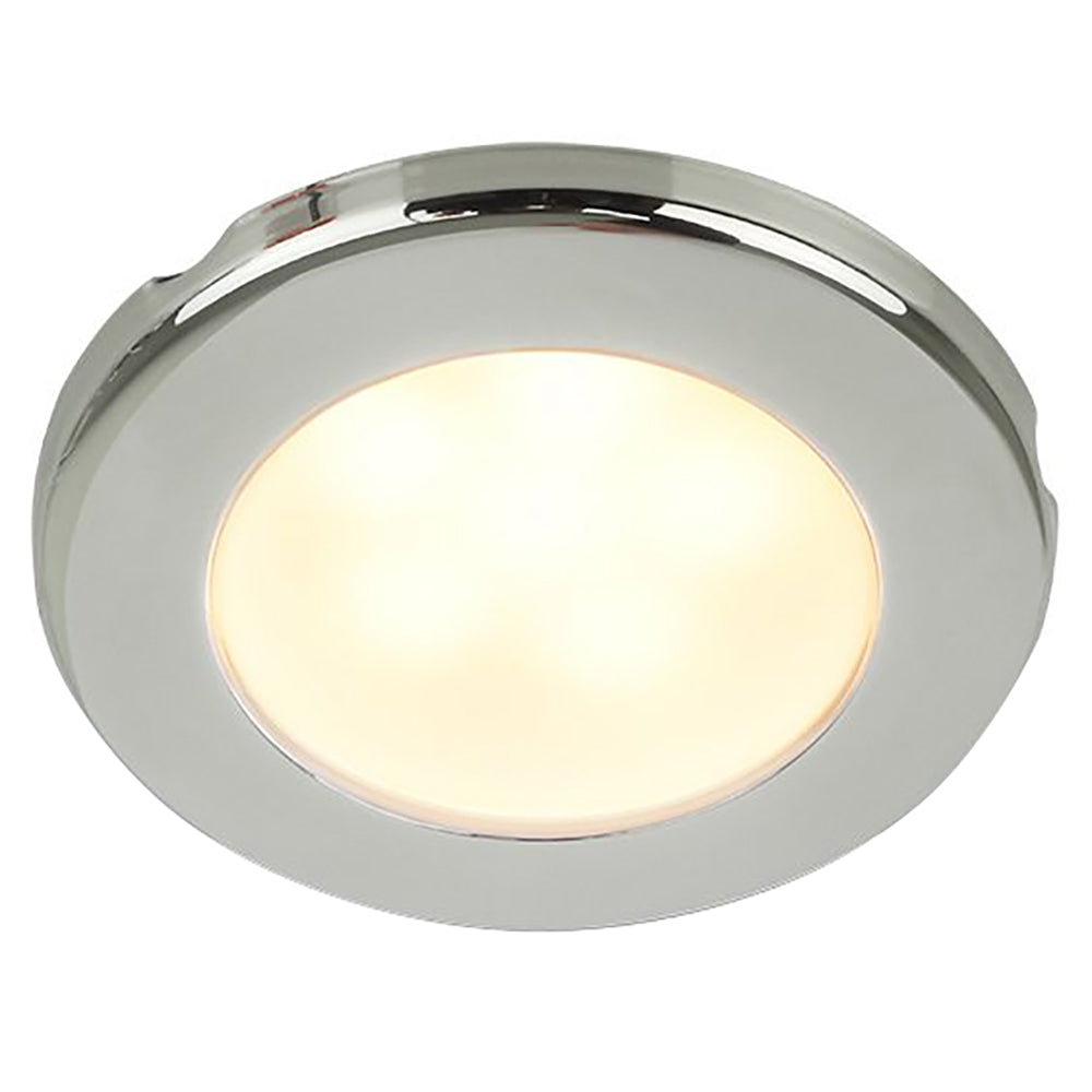 Hella Marine EuroLED 75 3" Round Down Light, Warm White LED, Stainless Steel