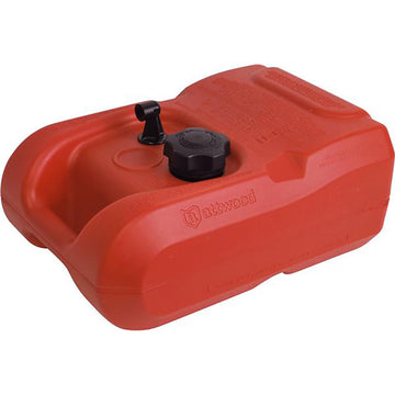 Attwood Marine 6 Gallon Portable Fuel Tank, EPA & CARB Certified – No Gauge