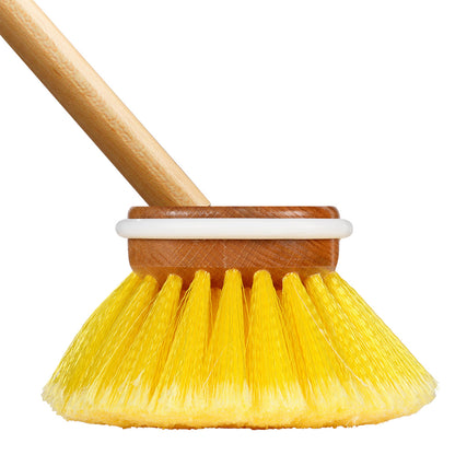 Shurhold Marine Mate Soft Deck Brush with 48 in. Wood Handle, 6 in.