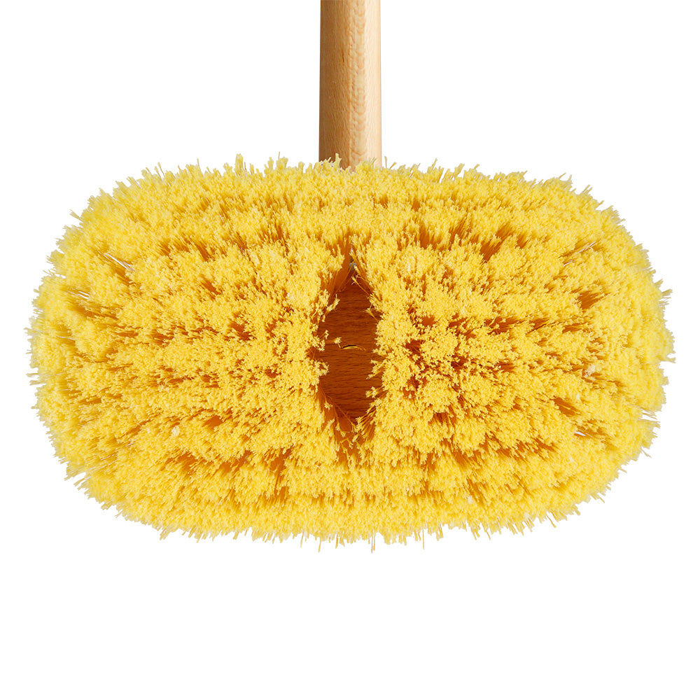 Shurhold Marine Mate Soft Deck Brush with 48 in. Wood Handle, 6 in.