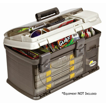 Plano Guide Series Pro StowAway Rack Tackle System, Graphite/Sandstone