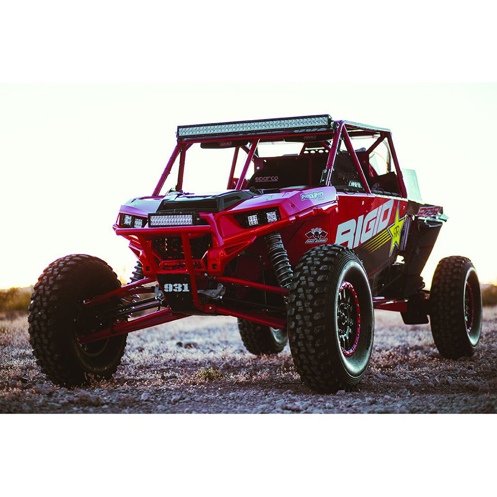 RIGID Industries E-Series PRO 10 Inch Flood LED Light Bar, Black – Made in USA