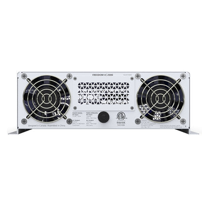 Xantrex Freedom X 2000 True Sine Wave Inverter, 2000W, 12VDC/120VAC
