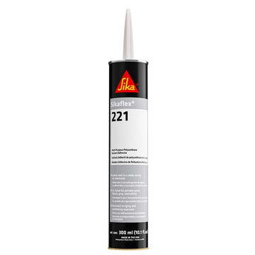 Sika Sikaflex-221 Sealant, 10.3 oz White