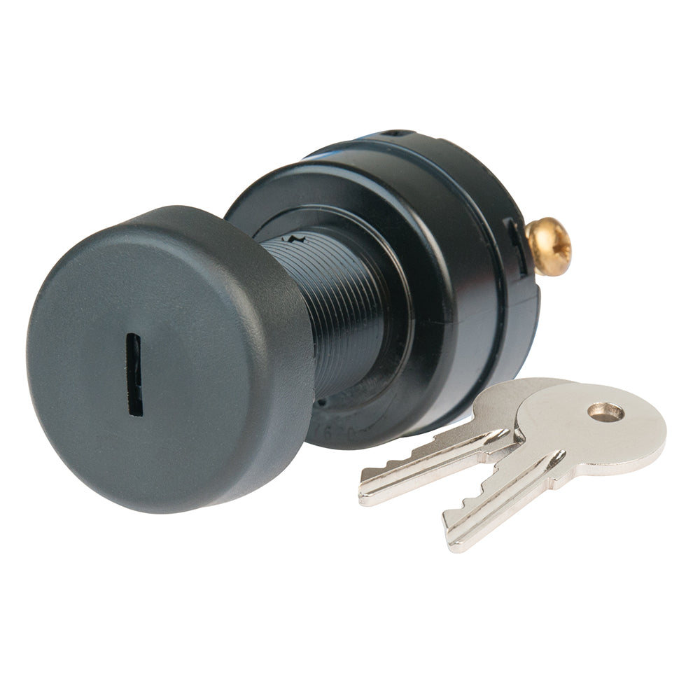 BEP Marine Ignition Switch, 3-Position Off/Ignition/Start, 12V DC