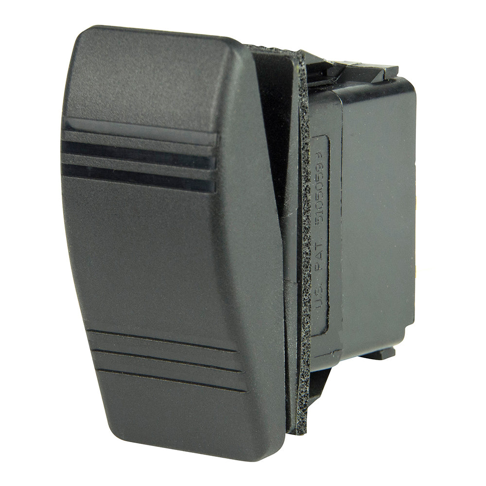 BEP Marine DPST Contura Rocker Switch, (ON)-OFF, IP66 Rated