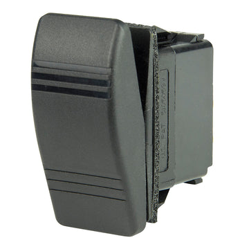 BEP Marine DPST Contura Rocker Switch, (ON)-OFF, IP66 Rated