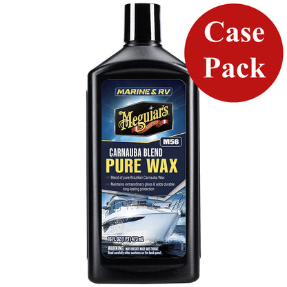 Meguiar's Marine/RV Pure Wax Carnauba Blend, 16 oz. (Case of 6)