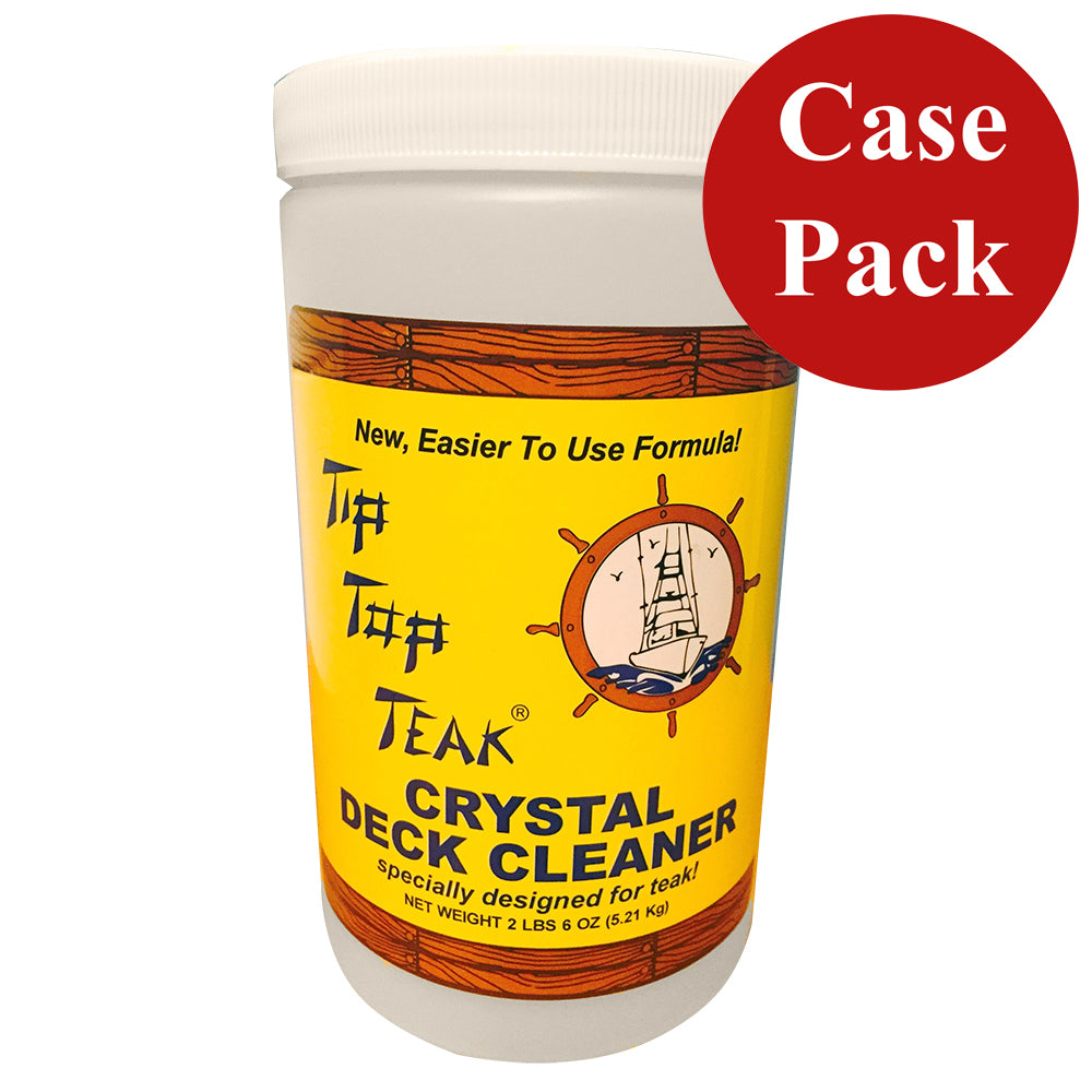 Tip Top Teak Crystal Deck Cleaner, Case of 12 Quarts – Made in USA