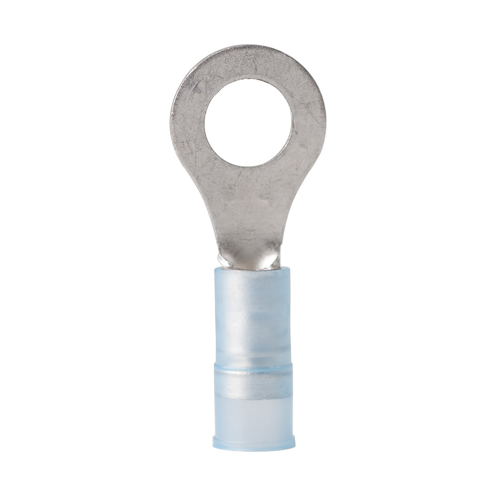 Ancor Marine Grade Nylon Ring Terminals, 16-14 AWG, 1/4" Stud, 25-Pack