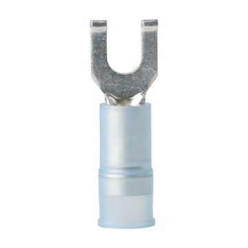 Ancor 16-14 AWG #6 Nylon Flanged Spade Terminal, 25-Pack – UL 486C Certified