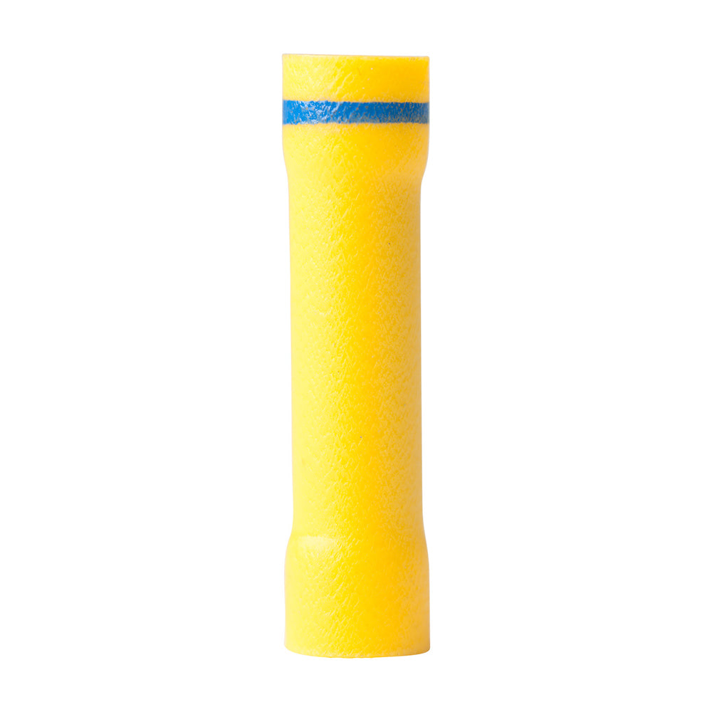 Ancor Marine Vinyl Step-Down Butt Connector, 12-10 AWG to 16-14 AWG, Yellow