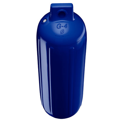 Polyform U.S. G-4 Twin Eye Boat Fender, 6.5" x 22" – Cobalt Blue